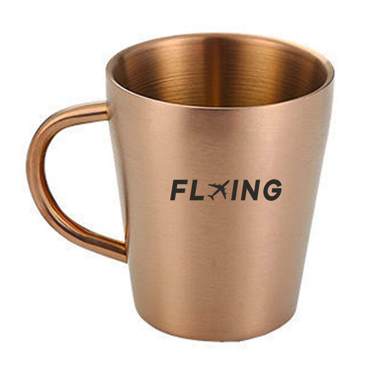 Flying Designed Stainless Steel Coffee Mugs