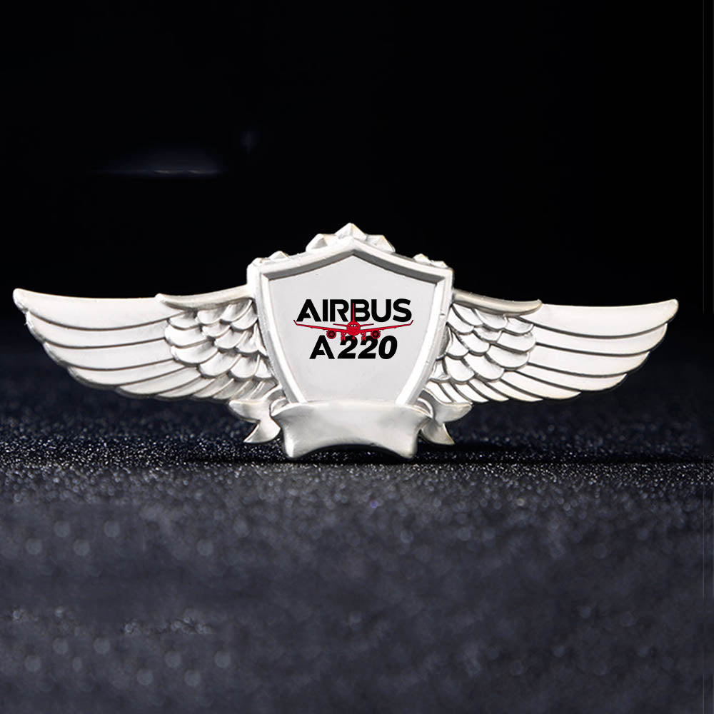 Amazing Airbus A220 Designed Badges