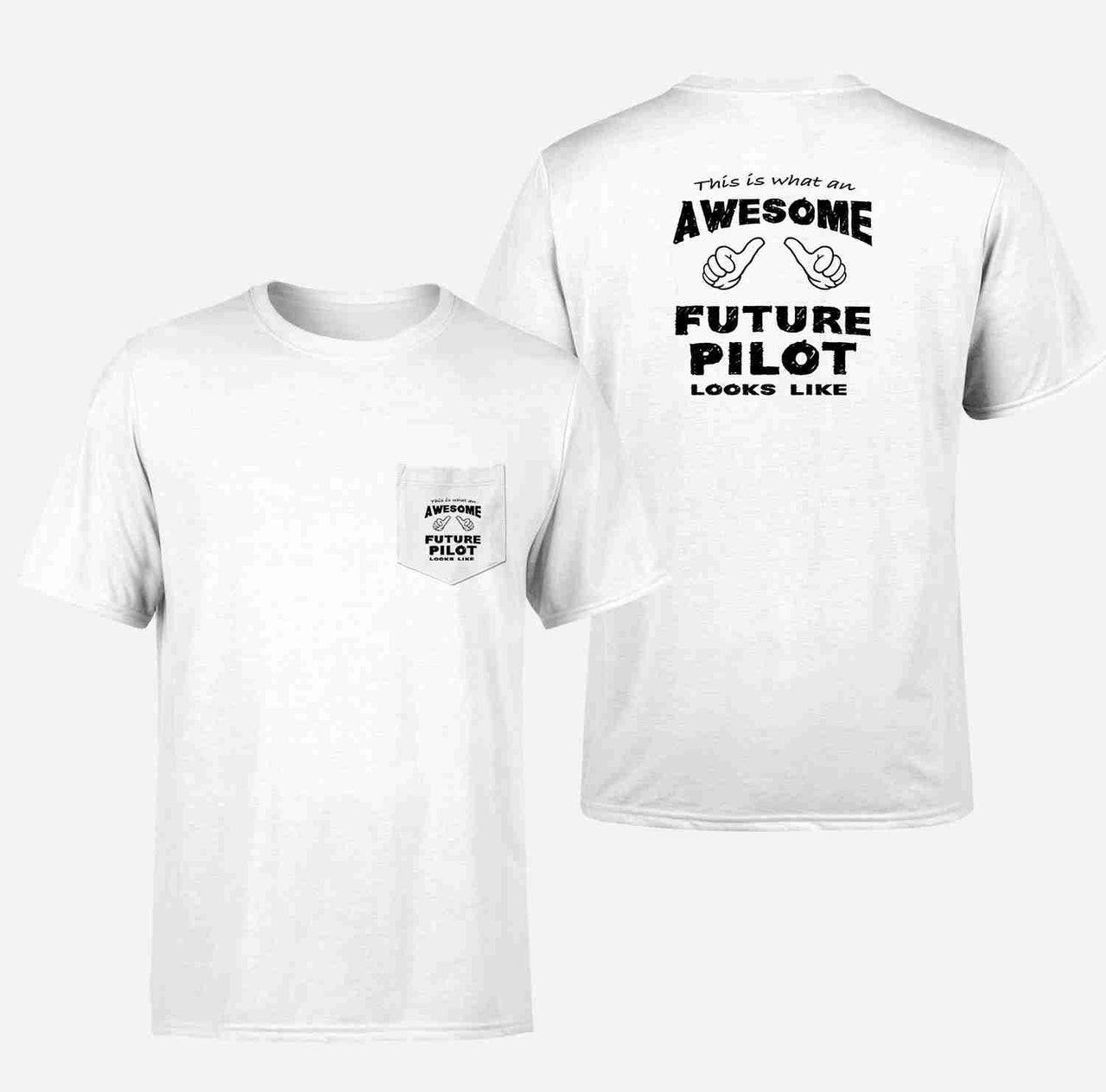 Future Pilot Designed Pocket T-Shirts