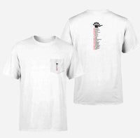 Thumbnail for Aviation Alphabet Designed Pocket T-Shirts