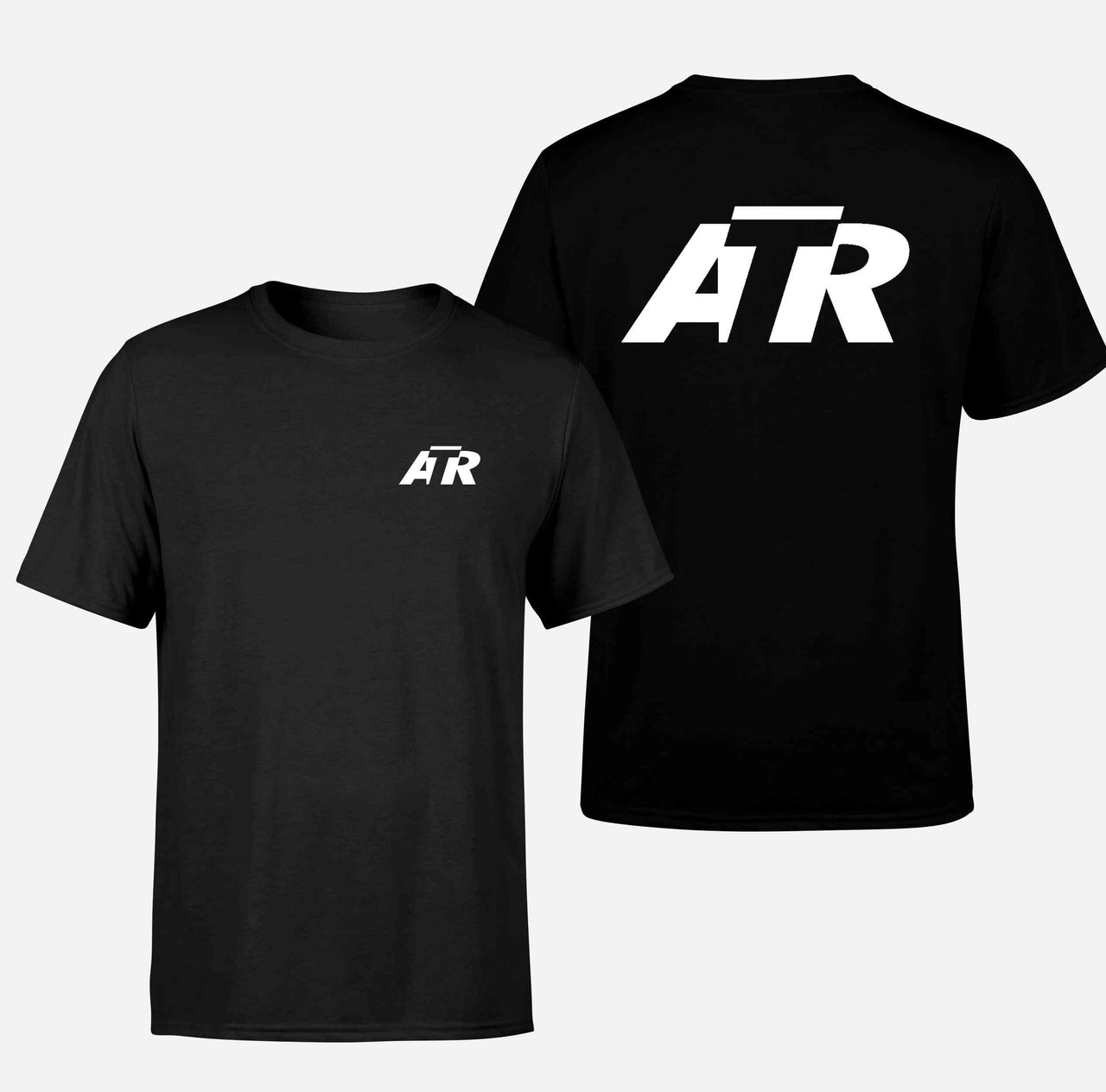 ATR & Text Double-Side T-Shirts