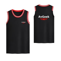 Thumbnail for Avgeek Designed Basketball Style Sports Tank Tops