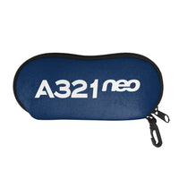 Thumbnail for A321neo & Text Designed Glasses Bag