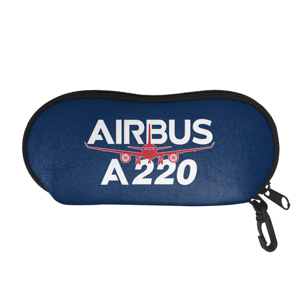 Amazing Airbus A220 Designed Glasses Bag