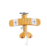 Thumbnail for Vintage Iron Aircraft Model Retro Airplane Figurines Metal Glider Airplane  Didiseaon for Christmas Tree Ornaments