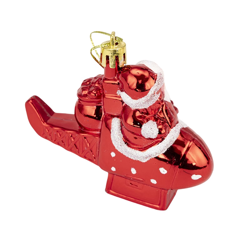 Flying Airplane Santa Claus  for Christmas Tree Didiseaon Ornaments