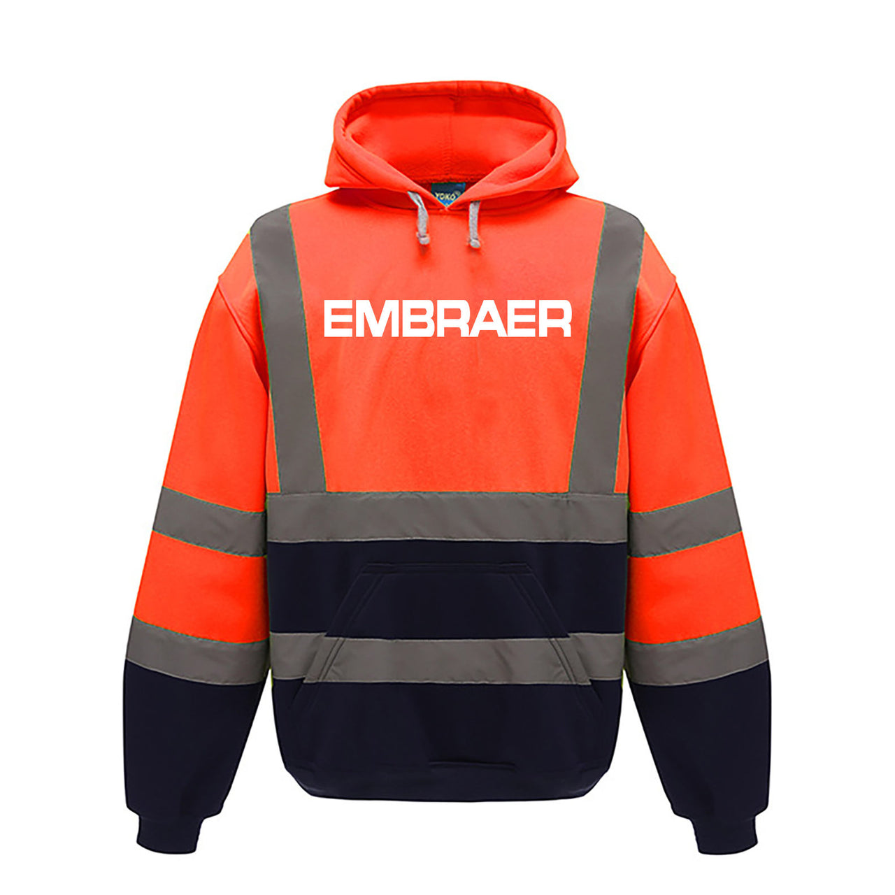 Embraer & Text Designed Reflective Hoodies