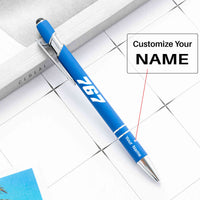 Thumbnail for 767 Flat Text Designed Ballpens Capacitive Screen Touch Pens