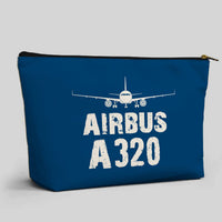 Thumbnail for Airbus A320 & Plane Designed Zipper Pouch