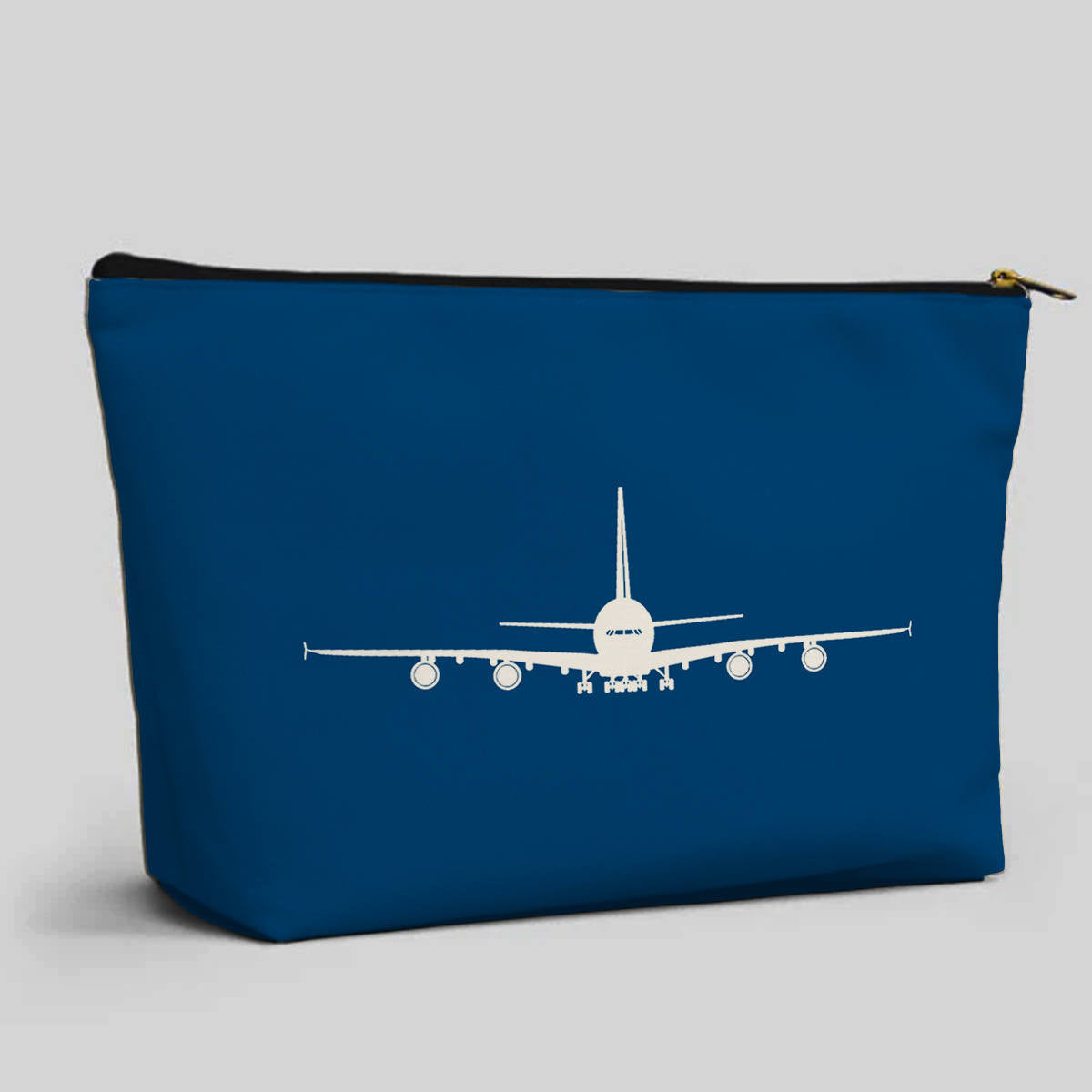 Airbus A380 Silhouette Designed Zipper Pouch