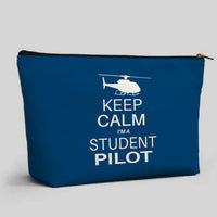 Thumbnail for Student Pilot (Helicopter) Designed Zipper Pouch