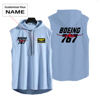 Thumbnail for Amazing Boeing 767 Designed Hooded Tank Tops