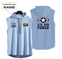 Thumbnail for US Air Force Designed Hooded Tank Tops