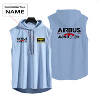 Thumbnail for Amazing Airbus A350 XWB Designed Hooded Tank Tops