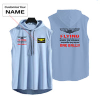 Thumbnail for Flying One Ball Designed Hooded Tank Tops