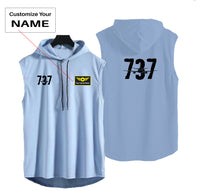 Thumbnail for Boeing 737 Designed Designed Hooded Tank Tops