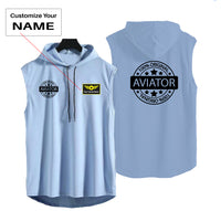 Thumbnail for %100 Original Aviator Designed Hooded Tank Tops