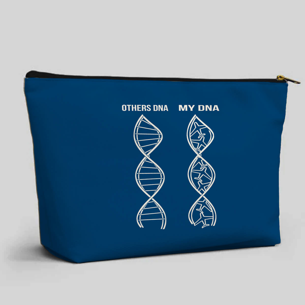 Aviation DNA Designed Zipper Pouch