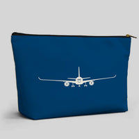 Thumbnail for Airbus A350 Silhouette Designed Zipper Pouch