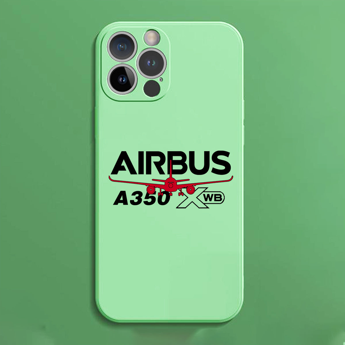 Amazing Airbus A350 XWB Designed Soft Silicone iPhone Cases