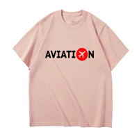 Thumbnail for Aviation Designed Relax Fit T-Shirts