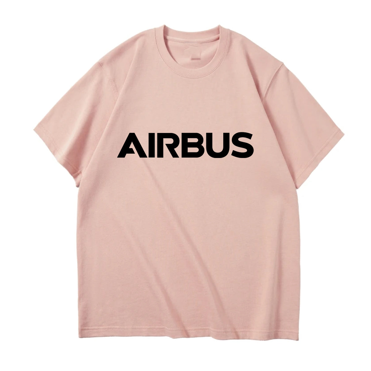 Airbus & Text Designed Relax Fit T-Shirts