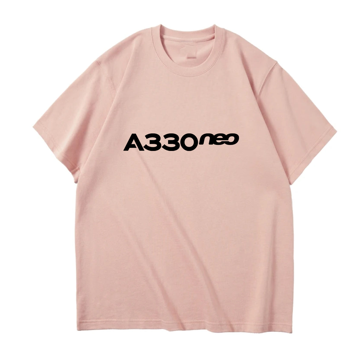 A330neo & Text Designed Relax Fit T-Shirts