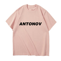 Thumbnail for Antonov & Text Designed Relax Fit T-Shirts