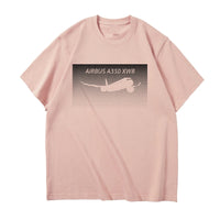 Thumbnail for Airbus A350XWB & Dots Designed Relax Fit T-Shirts