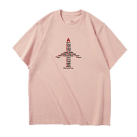 Thumbnail for Airplane Shape Aviation Alphabet Designed Relax Fit T-Shirts