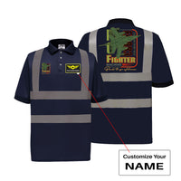 Thumbnail for Fighter Machine Designed Reflective Polo T-Shirts