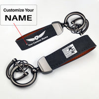 Thumbnail for Husband & Dad & Aircraft Mechanic & Legend Design Horseshoe Buckle Key Chains