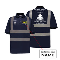 Thumbnail for One Mile of Runway Will Take you Anywhere Designed Reflective Polo T-Shirts