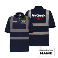 Thumbnail for Avgeek Designed Reflective Polo T-Shirts