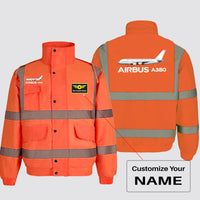 Thumbnail for The Airbus A380 Designed Reflective Winter Jackets