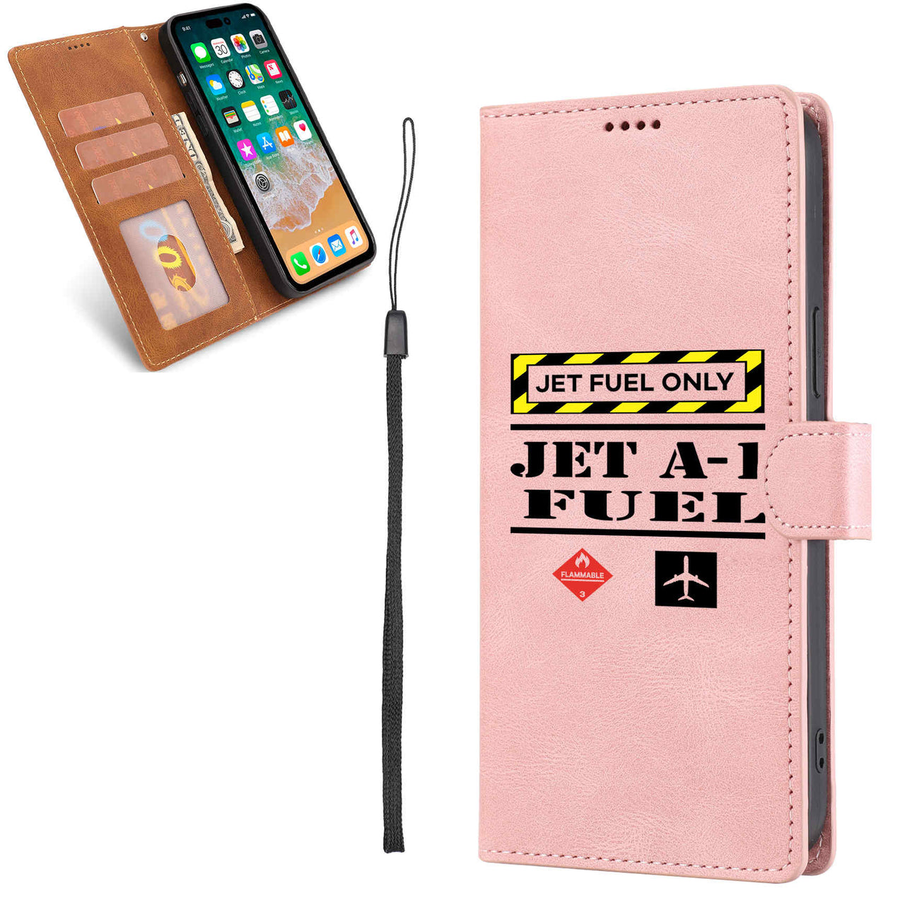 Jet Fuel Only Designed Leather Samsung S & Note Cases