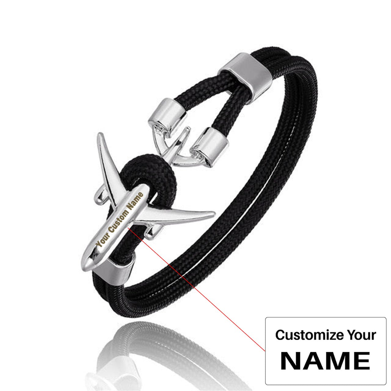 (Edition 2) Super Quality Stylish Airplane Shape Bracelets (Lighter Colours)