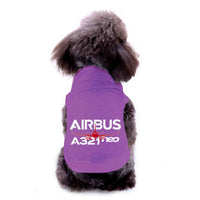 Thumbnail for Amazing Airbus A321neo Designed Dog Pet Vests