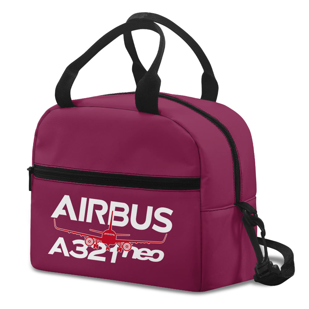 Amazing Airbus A321neo Designed Lunch Bags