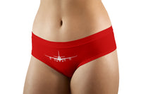 Thumbnail for Airbus A340 Silhouette Designed Women Panties & Shorts