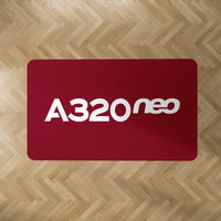 Thumbnail for A320neo & Text Designed Carpet & Floor Mats