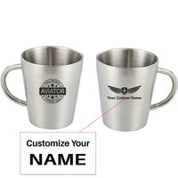 Thumbnail for %100 Original Aviator Designed Stainless Steel Coffee Mugs