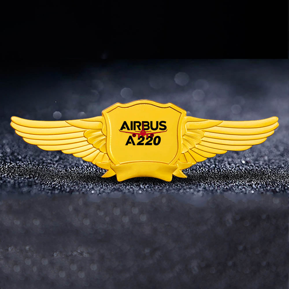 Amazing Airbus A220 Designed Badges