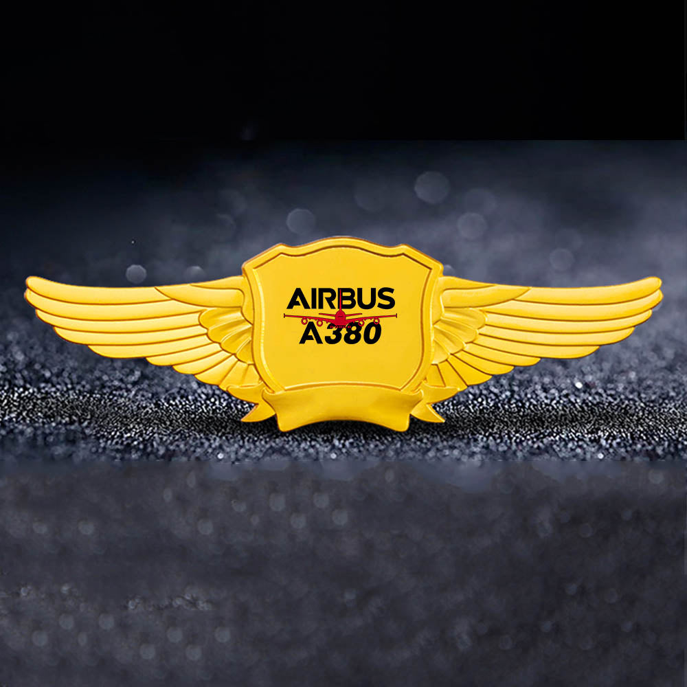 Amazing Airbus A380 Designed Badges