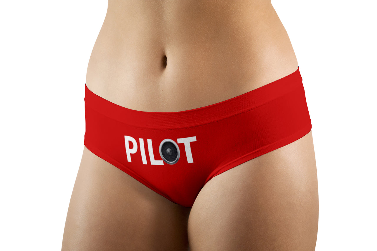 Pilot & Jet Engine Designed Women Panties & Shorts