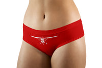 Thumbnail for Cessna 172 Silhouette Designed Women Panties & Shorts