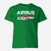 Thumbnail for Amazing Airbus A321neo Designed Children T-Shirts