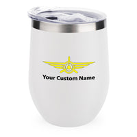 Thumbnail for Custom Name (Badge 3) Designed 12oz Egg Cups