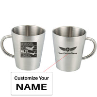 Thumbnail for Husband & Dad & Pilot & Legend Designed Stainless Steel Coffee Mugs