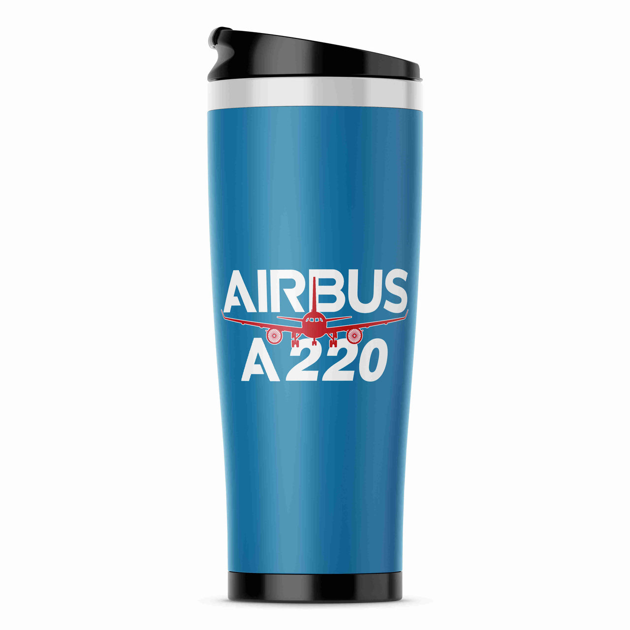 Amazing Airbus A220 Designed Stainless Steel Travel Mugs